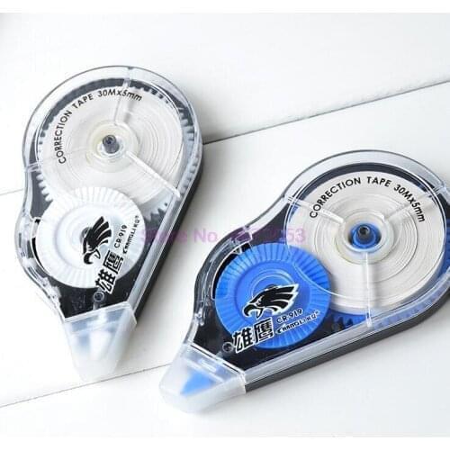 960pcs Economical Set 30m*5mm Long Correct Belt Correction Tape Corretiva Papeleria Stationery Office School Stationery Supplies