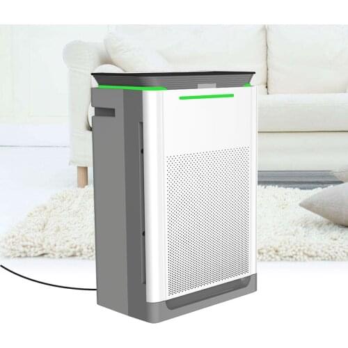 Big home office hepa ozone and negative ion UV smoke cleaner air filter electrostatic precipitator air