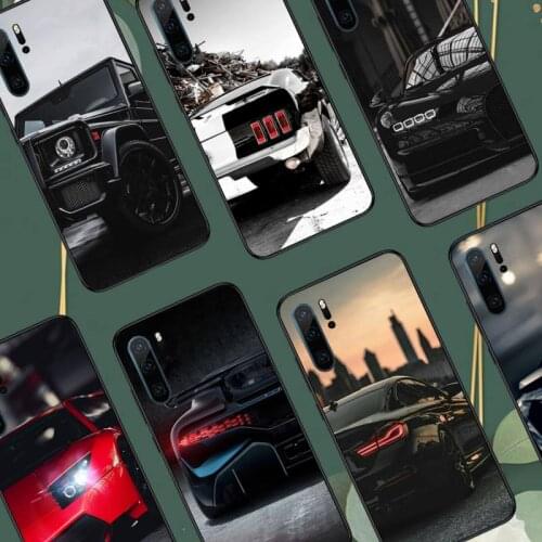 Sports Cars Male Men Phone Case For Huawei honor Mate P 10 20 30 40 Pro 10i 9 10 20 8 x Lite Luxury brand shell funda coque