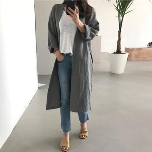 Clobee Women's Long Trench Coats