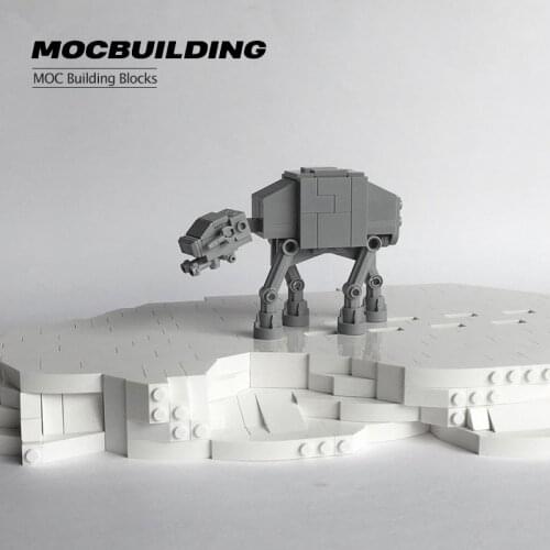 AT-AT Walker Set Educational Bricks Toys MOC Buiding Blocks Space Wars DIY Toys For Chicldren Educational Gifts 107PCS