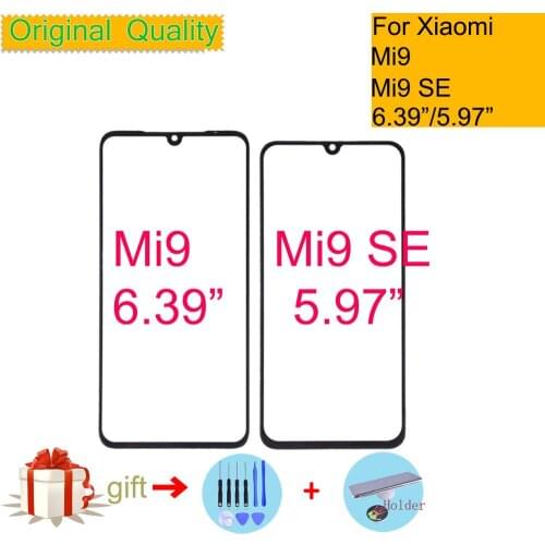 Felfial Original For Xiaomi Mi9 MI9 SE TouchScreen Outer Glass Lens Front Panel Replacement
