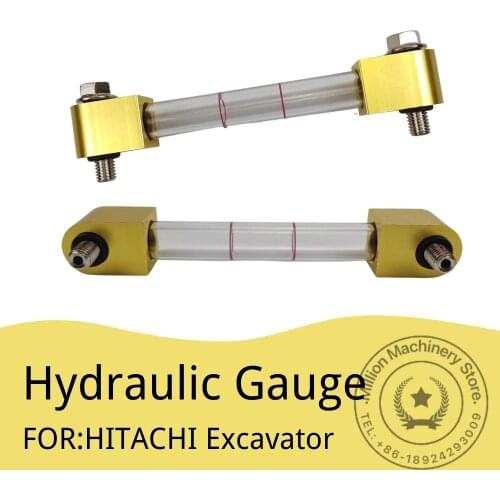 Hydraulic Gauge for HITACHI Excavator ZAX Electric Jet Excavator Oil Ruler Dipstick Accessories HYD Measure the Oil Level