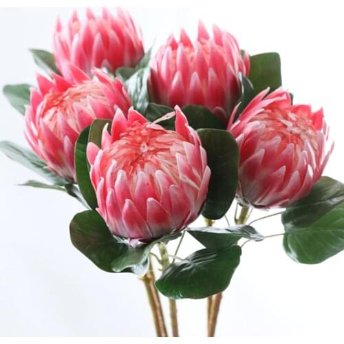 Simulation Flowers Silk Single Floral Beautiful 1pcs 69.5cm Photo Props Fake For Home Garden Hotel Decor European Style