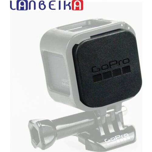 LANBEIKA For Gopro 20PCS/LOT Gopro Hero 5/4 Session Lens Cap Cover Housing Case Protective with Logo For Gopro Hero 5/4 Session