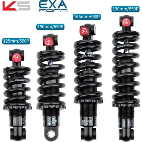 KS Hydraulic Spring Shock Absorber Bicycle Rear Shocks Soft Tail MTB Bike Electric Scooter 291R Damper