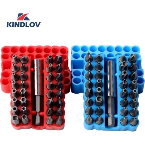 KINDLOV Screwdriver Set Precision Torx Hex Phillips Bit Kit 33 In 1 Multi Parafusadeira Magnetic Screw Driver Holder Hand Tools