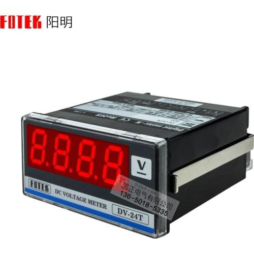 Taiwan FOTEK brand new original imported DV-24T AC digital display voltmeter dv-24tn DV-24TN