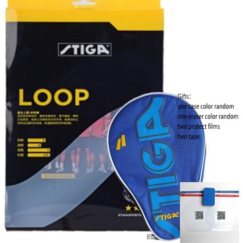 Original STIGA LOOP 2 stars table tennis racket suit for all-round beginner