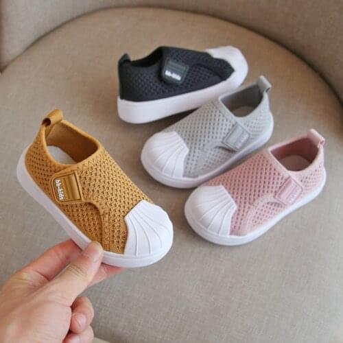 Girls Boys Casual Shoes 2021 Spring Infant Toddler Shoes Comfortable Non-slip Soft Bottom Children Sneakers Baby Kids Shoes