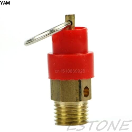 Air Safety Release Valve 1/4'' 8KG BSP Air Compressor Safety Release Valve Pressure Relief Regulator New