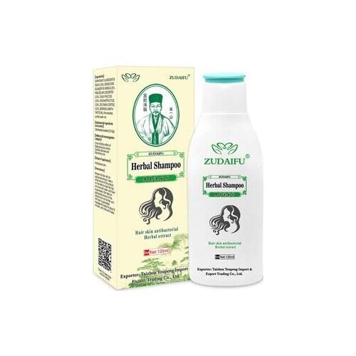 Psoriasis Eczema Herbal Ginseng Treatment Shampoo Mite Growth and RemovalCare Repair Hair Antibacterial Serum 120ML