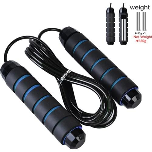 Jump Rope Rapid Speed Bearings Jump Rope Crossfit Excercise and weight fitnes workout equipment jumping rope training