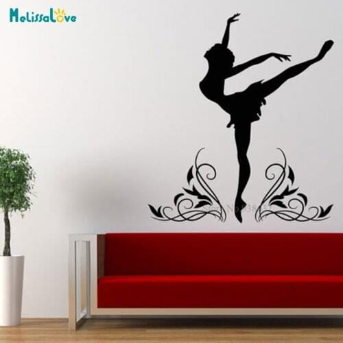 Dancing Ballet Wall Decals The Dance Of The Amazing World Home Décor Girls Baby Room Murals Removable Unique Gift Cute BB311