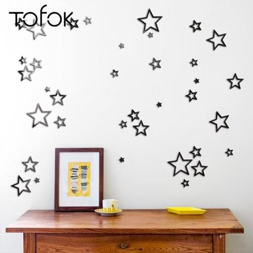 Tofok Acrylic Wall Stickers