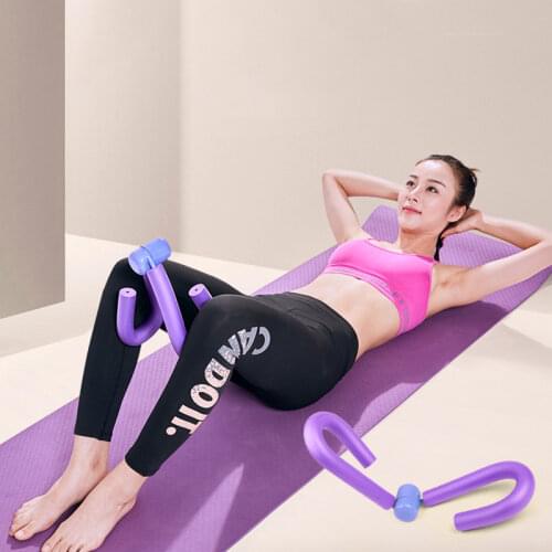 PVC Leg Thigh Exercisers Gym Sports Thigh Master Leg Muscle Arm Chest Waist Exerciser Workout Machine Gym Home Fitness Equipment