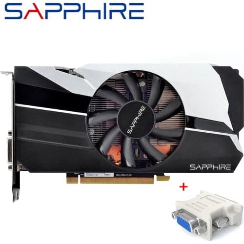 SAPPHIRE R9 370X 2GB GPU Graphics Cards AMD Radeon R9370 370 X 2G Video Card Screen Computer Game Desktop PC Map Office Works