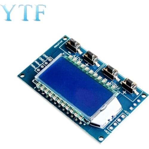 XY-LPWM 1Hz-150Khz Signal Generator PWM Board Module Pulse Frequency Duty Cycle Adjustable Module LCD Display 3.3V-30V
