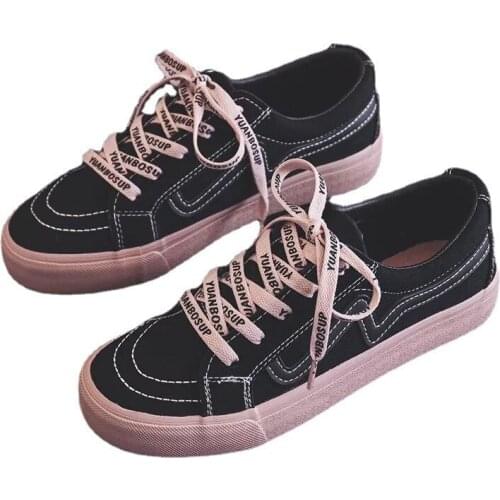 2021 New Women Sneaker Fashion Breathble Vulcanized Shoes Platform Lace Up Casual White Shoes Tenis Feminino Zapatillas Mujer