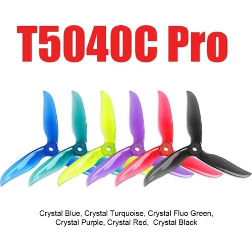 2 Pairs/ 4 Pairs Dalprop Cyclone T5040C Pro 5040 3 Blades 5x4 CW CCW Propeller For RC Quadcopter drone racing for Motor FPV