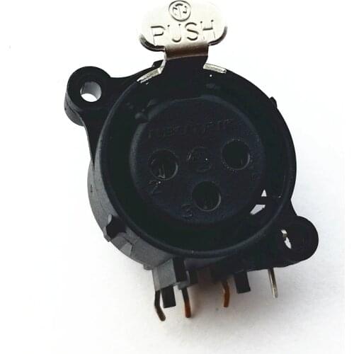 2 piece NEUTRIK XLR female jack plug 3 pin Connector for amplifier dac preamplifier diy