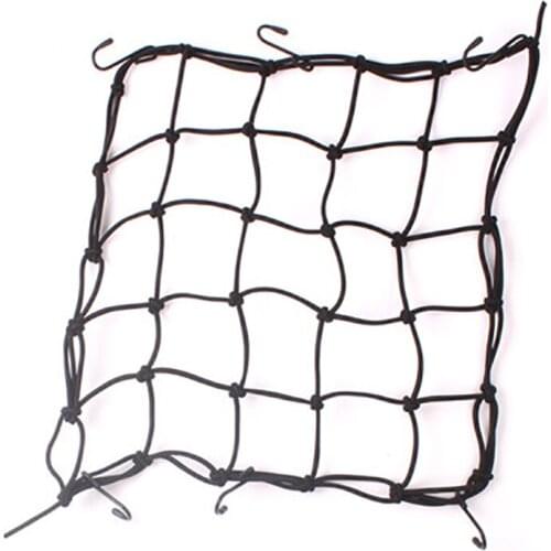 40X40CM Motorcycle Luggage Net Helmet Holder Hanger Hook For Honda Suzuki Yamaha VESPA Benelli Kawasaki BMW KTM Triumph Aprilia