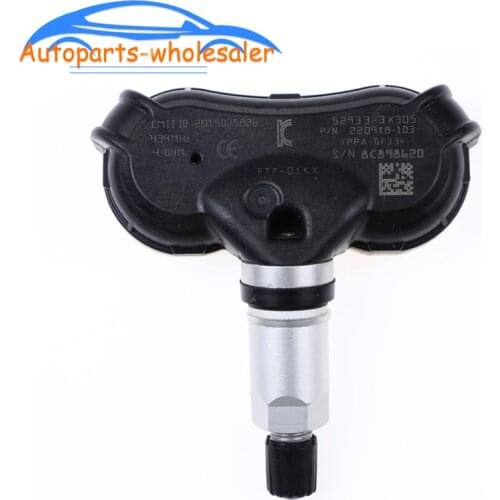 Car TPMS Sensor 52933-3X305 529333X305 For 2011-2017 Kia Rio [UB] Kia Cerato [YD] Forte TPMS Tire Pressure Monitor Sensor 433MHZ