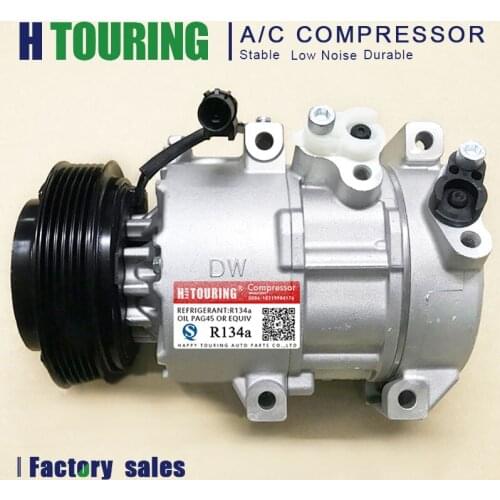 DV16 AC A/C Compressor For Car KIA SORENTO II XM Rondo Sportage 2.4 2009- 97701-2P310 97701-2P360 977012P310 977012P360 6PK