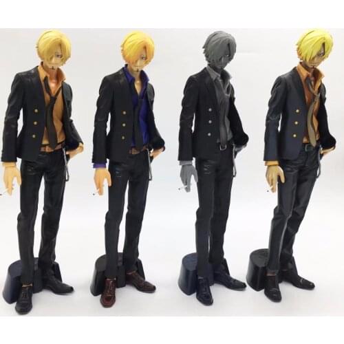 30cm Japanese anime figure one piece Sanji original color/special color/comic ver/grey ver action figure collectible model toys