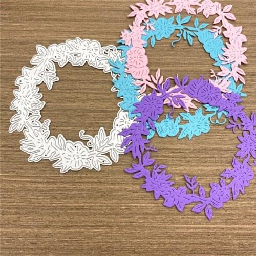 Garland DIY Scrapbooking Photo Album Paper Card Craft Cute Embossing Metal Cutting Dies Stencils Scrapbooking