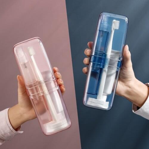 Toothbrush Storage Box Portable Suit Couple Travel Wash Cup Mouthwash Toothbrush Cup Creative Tooth Cylinder Cup Business Trip