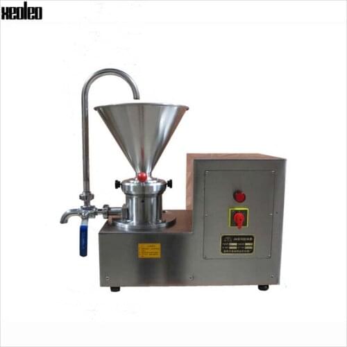 XEOLEO Peanut butter machine Commercial Sesame Butter maker Colloid Mill Machine 2200W Nut Butter Grinder Refining machine 220V