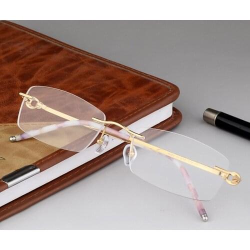 Fashion Optical Glasses Frame Women Diamond Cut Vintage Prescription Eyeglasses For Women Myopia Acetate Spectacles Eyewear