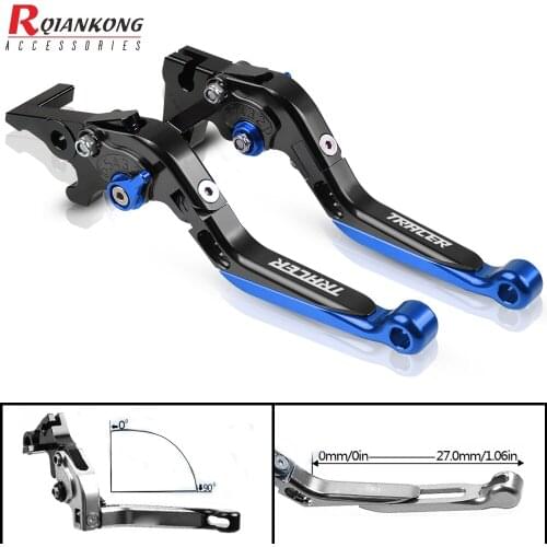 Motorcycle Aluminum Clutch Brake Lever Adjustable Extendable For YAMAHA MT-09 MT07 Tracer MT 09 07 2004 2015 2016 2017 2018 2019