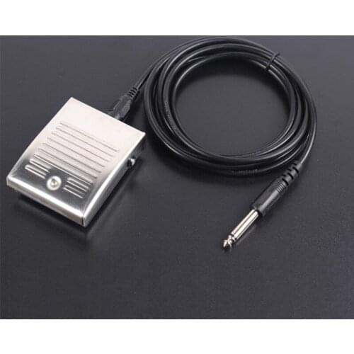 Newest High Quality Stainless Steel Tattoo Foot Pedal Switch For Tattoo Machine Gun Power Kit Set Tattoo Supplies