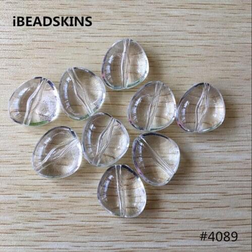 New arrival! 26x24mm 100pcs/lot clear Acrylic lentils shape beads #4089 (Design as shown )