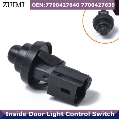 Courtesy Car Inside Door Light Control Switch Car Door Interior Light Switch For Renault Clio Megane Scenic Kangoo7700427640