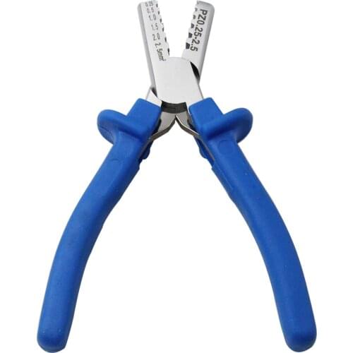 PZ 0.25-2.5 Wire Crimping Pliers For Insulated And Non-insulated Ferrules Terminal Hand Tool 0.25-2.5mm2