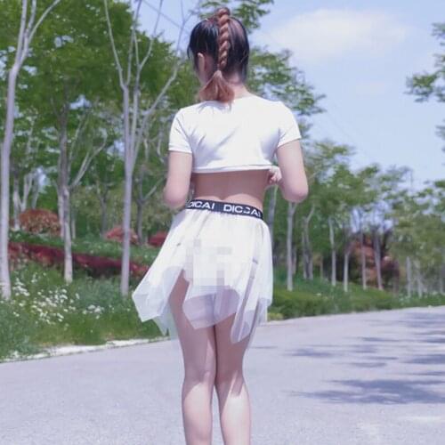 Sexy Women High Cut Tight Pleated Skirt Mesh See Through Micro Mini Skirt Transparent Night Club Skirt Fantasy Erotic Wear F12