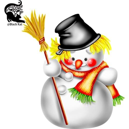Frosty Christmas Funny Snowman Cutting Dies Noel Iron Bucket Hat Scarf Metal Stencil DIY Scrapbooking Gift Card Craft