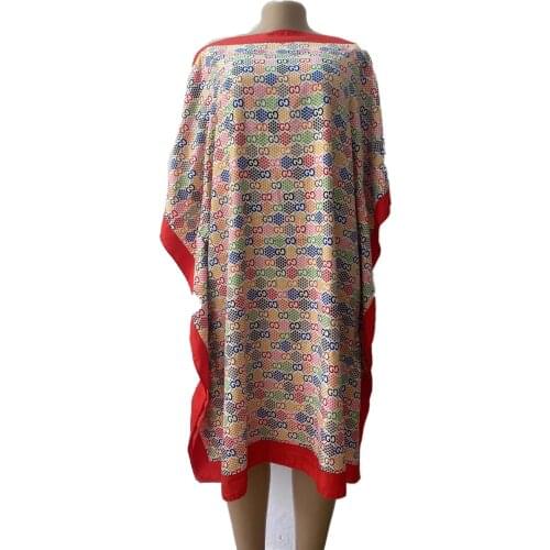 New Fashion Printed 100 CM x 100 Cm Bohemian Summer Sexy Lady Midi Short Dress Dashiki African Womens ropa europea For Party