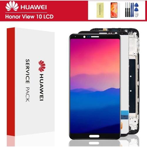 5.99'' LCD For Huawei Honor V10 Display Touch Screen Assembly For Honor View 10 LCD Frame BKL-AL00 BKL-AL20 Display