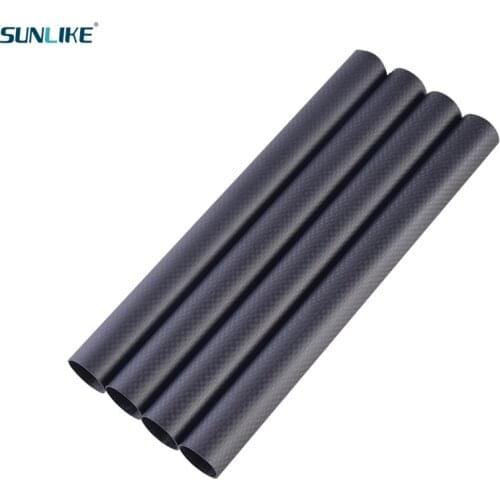 1PCS Length 1000mm High-Strength Carbon Fiber Tube Diameter 38mm 40mm Used For RC Model Aircraft Drone Accessories