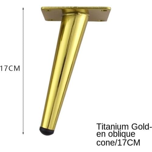 1pcs for Cone Tube Furniture Support Sofa Hardware Bathroom Cabinet Coffee Table Leg TV Cabinet Foot Side Cabinet Furniture Foot