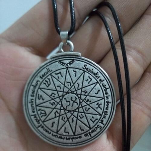 1pc dropshipping Viking Jewelry Solomon Amulets five hood sealed pendant Viking necklaces love sealed aisle necklaces