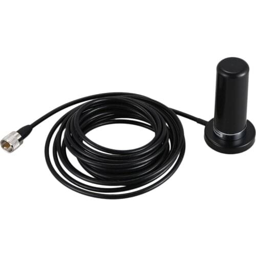 144/435MHz Uhf Vhf Car Radio Walkie Talkie Stubby Antenna With Magnetic Base