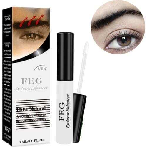 25Pcs FEG 100% Original 3ml Feg Eyebrow Growth Up Eyebrows Growth Liquid Eyebrow Enhancer Growth Natural