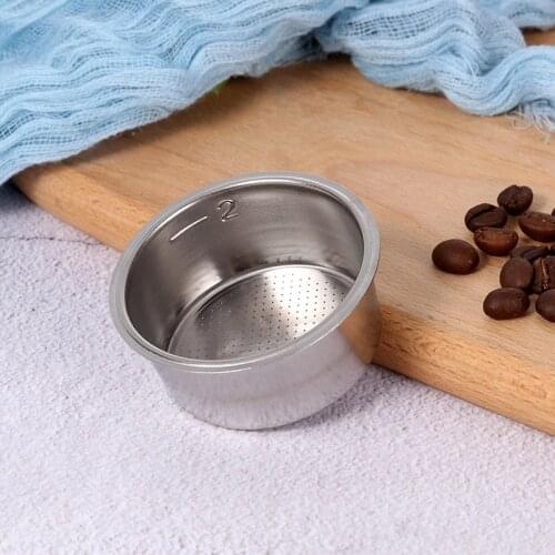 51mm Stainless Steel Coffee Filter Non Pressurized Coffee Filter Basket Portafilter For Breville Delonghi Krups