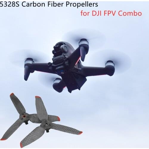 5328S Carbon Fiber Propellers for DJI FPV Combo Quick Release Propeller Replacement Props Paddle Blade Drone Accessories