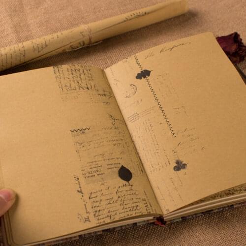 A5 Journals Notebooks Vintage Sketchbook Time Management Planner Agenda Notepads Stationery Office School Supplies Budget Book